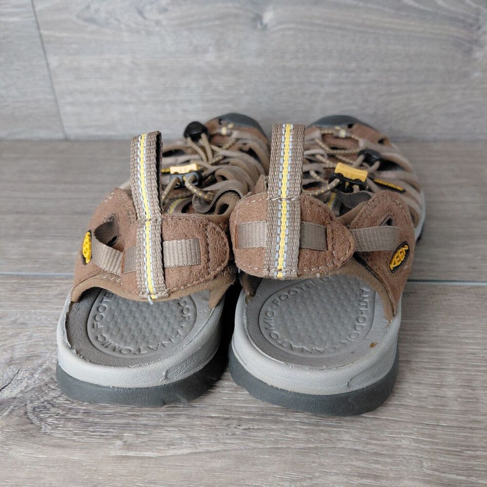 Keen Whisper Sandals Womens 9 Brown Waterproof Outdoor Hiking Trail Beach Shoes - Picture 6 of 9